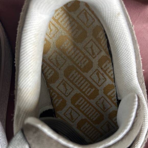 Puma Gray Suede Sneakers with Iconic Formstrip - Picture 9 of 10